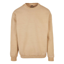 Heavy Terry Garment Dye Crew union beige