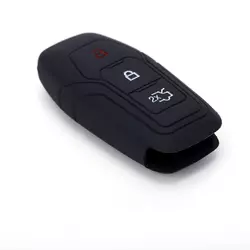 888 CAR ACCESSORIES Silikonska navlaka za ključeve crna Ford