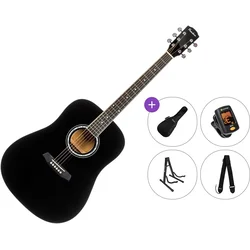 Pasadena PD-10 Premium SET Black Akustična kitara