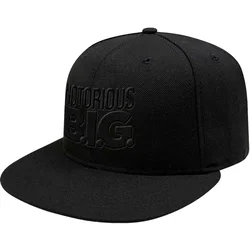 Notorious B.I.G. Logo Kapa Black UNI