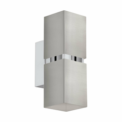 Eglo Passa zidna/2, led, gu10, 2x3,3w, zlatno/crna