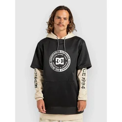 DC Dryden Shred moški pulover s kapuco black