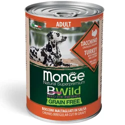 Monge BWild Hrana Za Pse, Ćuretina, Adult, 400g