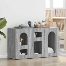 Kreveta Siva Sonoma 100 x 35 x 59 cm Konstruirano drvo