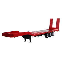 Amewi 22742 Prikolica za RC traktor, 1:18, rdeča, plastika, z LED lučjo