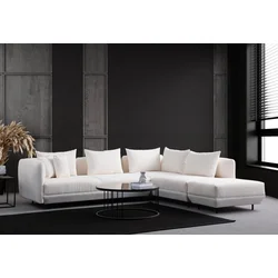 Atelier del Sofa Ugaona garnitura Floransa, 310x265 cm, Bela