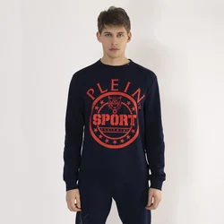 PLEIN SPORT Muški duks teget-crveni