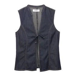 Pull&Bear Top temno modra