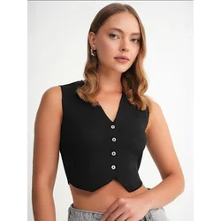 MixRay Top Strickoberteile bela