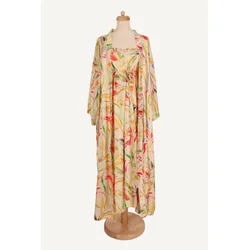 Ženski kimono Athena, Dugi, Bež
