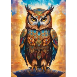Art puzzle - Puzzle General Owl - 500 kosov