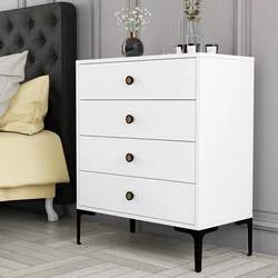 Hanah Home Komoda Lizbon 542 76x90,7x40cm Bela