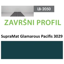Profil Zidni MDF Završni LB-2050-B SupraMat Glam. Pacific (3029) 2800x133x18mm ( 026-114 )