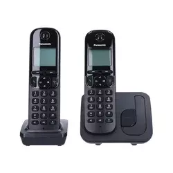 PANASONIC Fiksni telefon KX-TGC212FXB Duo 2/1 crni