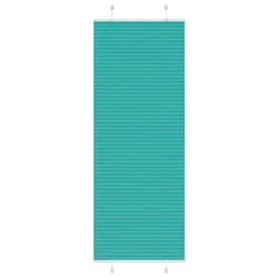 Plisirana zavjesa Petrolej zelena 80x200 cm Širina tkanine 79,4 cm Poliester