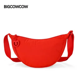 Bigcowcow Ženska torba, Crvena