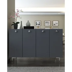 Hanah Home Komoda Betty, Antracit
