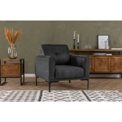 Atelier del Sofa Fotelja Mustang 86x88x88cm Antracit