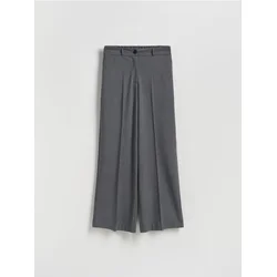Reserved - Pantalone sa širokim nogavicama na crtu