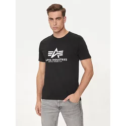 Alpha Industries Set dveh majic Basic 106524 Bela Regular Fit
