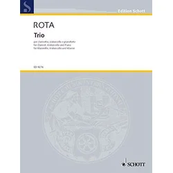 ROTA:TRIO CLARINET,CELLO AND PIANO
