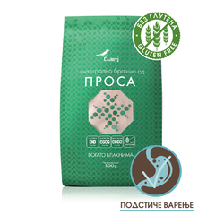 Bezglutensko integralno brašno od prosa, 5 kg