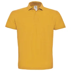 MAJICA KRATKI RUKAVI POLO B&C ID.001 180G ZLATNO ŽUTA L