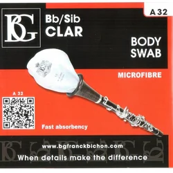 BG A32 KRPA ZA ČIŠČENJE KLARINETA MICROFIBER