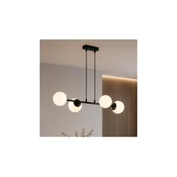Brilagi - Luster na sajli MILO 4xE27/60W/230V crna
