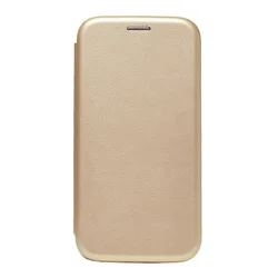 Maska na preklop Teracell Flip Premium za Xiaomi Redmi 10C, Zlatna