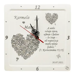 Personalizirani sat za srebrni pir – poklon za 25 godina braka - 4. 17024