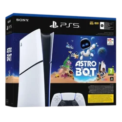 Sony PlayStation PS5 1TB Slim digital + DualSense White + astro bot igra