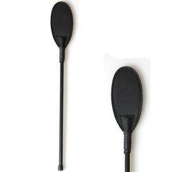 Secret Play Oval Riding Crop Black