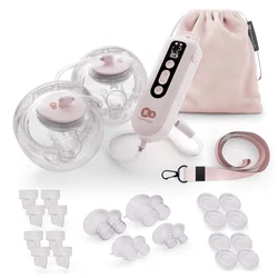 KINDERKRAFT DUPLA ELEKTRIČNA PUMPICA ZA GRUDI GENTLEFLOW PINK