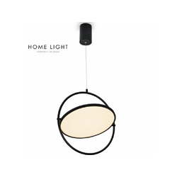 LUNA 253 Visilica 10W 3000K, Dimabilna, Crna
