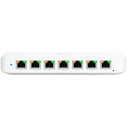 Ubiquiti usw-ultra-60w layer 2, 8-port gbe poe switch: 7x gbe poe+ output ports, gbe port with optional poe++ input ( usw-ultra-60w-eu )