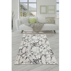 Conceptum Hypnose Tepih Marble , 80x200cm, Beli