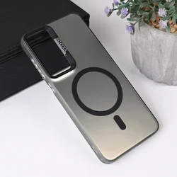 Maska za Samsung Galaxy S25 Plus Magsafe Clear crna