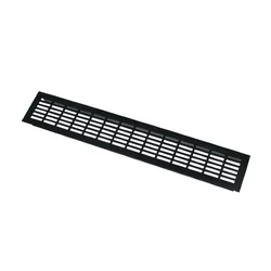 Rešetka za ventilaciju AA-01 480x80mm crna GTV