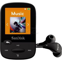 SANDISK MP3 predvajalnik Sansa Clip Sport 4GB, črn