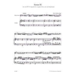 BACH: SECHS SONATEN HEFT 2 NOTE