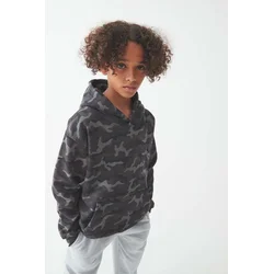 AWJH014J KIDS CAMO HOODIE