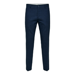 SELECTED HOMME Hlače na rob Oasis, modra