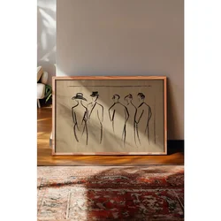 Dekorativna slika u okviru 50 x 70 cm