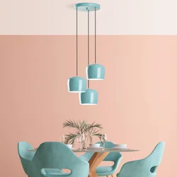 Opviq Luster Yozgat-N-1413, 45-114cm, 45 cm, 3xE27, Tirkizni