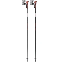 LEKI Ski štapovi AIRFOIL 3D, Crno - crveni