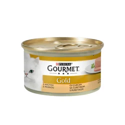 GOURMET Hrana za mačke Gold ćuretina pašteta 85g