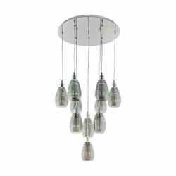 Eglo 39506 - Luster na sajli SIRACUSA 10xE27/60W/230V