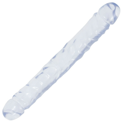 dvojni dildo Crystal Jellies – 30 cm