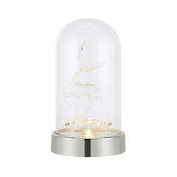 Markslöjd 706528 - LED Božićna dekoracija ISLA LED/0,06W/3xAA sjajni hrom/sob